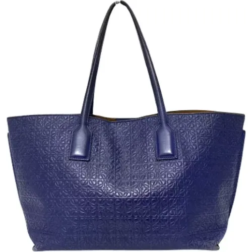 Pre-owned Leather totes , female, Sizes: ONE SIZE - Loewe Pre-owned - Modalova