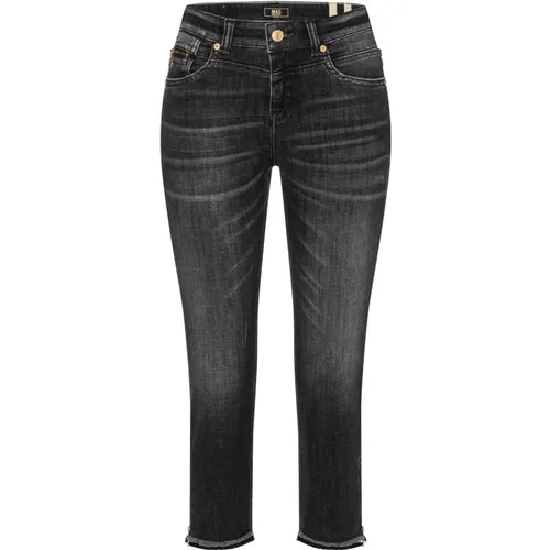 Reiche schlanke authentische Denim-Jeans , Damen, Größe: L - MAC - Modalova