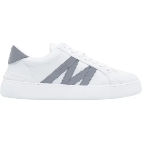 Damen-Sneakers Monaco M - Weiß, Größe 40 , Damen, Größe: 36 1/2 EU - Moncler - Modalova