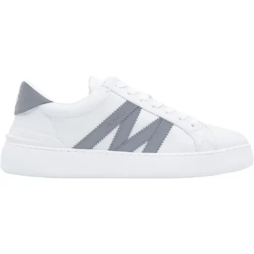 Damen-Sneakers Monaco M - Weiß, Größe 40 , Damen, Größe: 39 1/2 EU - Moncler - Modalova