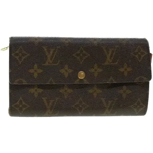 Pre-owned Canvas wallets , female, Sizes: ONE SIZE - Louis Vuitton Vintage - Modalova