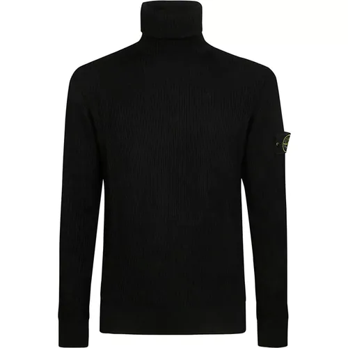 Stylish Dolcevita Sweater , male, Sizes: 2XL, L, M, XL, S - Stone Island - Modalova