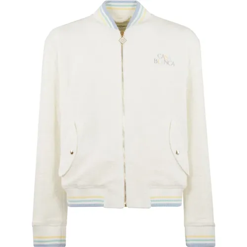 Pastel Embroidered Bomber Jacket , male, Sizes: L - Casablanca - Modalova