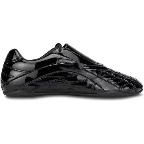 Zen Leather Sneakers , male, Sizes: 6 UK - Balenciaga - Modalova