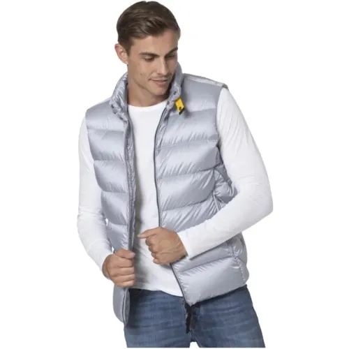 Gesteppte ärmellose Jacke, Grau-Silber, Jeordie - Parajumpers - Modalova