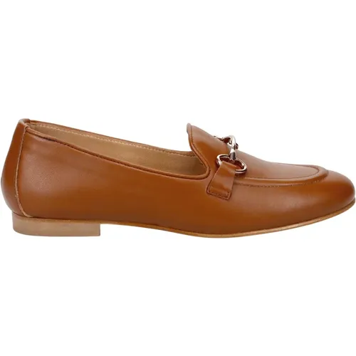 Leather Moccasin Shoes , female, Sizes: 7 UK, 3 UK, 4 UK, 6 UK, 5 UK - Sangiorgio - Modalova