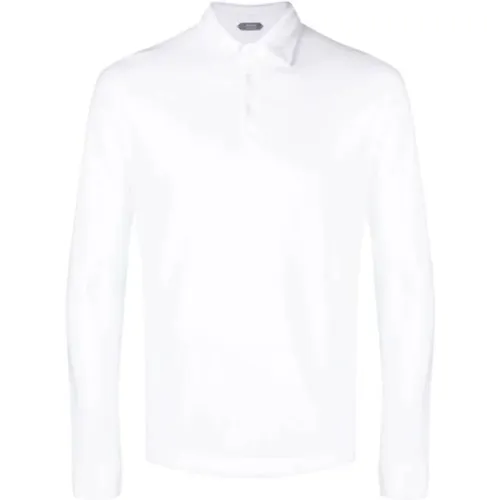 Polo Shirt , male, Sizes: 3XL, L, XL, 2XL - Zanone - Modalova