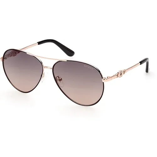 Stylish Sunglasses with Black Frame , female, Sizes: 58 MM - Guess - Modalova