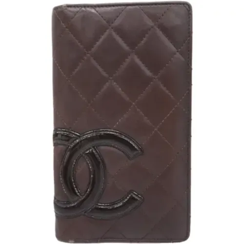 Pre-owned Leather wallets , female, Sizes: ONE SIZE - Chanel Vintage - Modalova