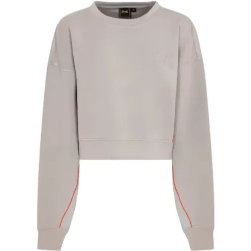 Damen Sweatshirt Fw24-0102 Synthetik , Damen, Größe: S - F**k - Modalova