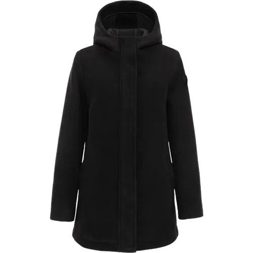 Schwarze Wintermäntel , Damen, Größe: 2XS - Colmar - Modalova