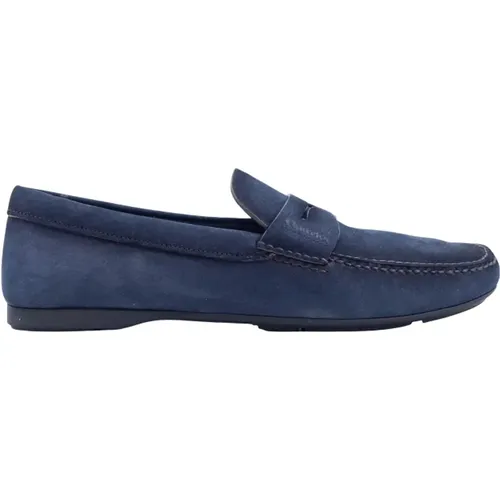 Blaue Leder Loafer Schuhe Ss24 - Church's - Modalova