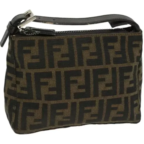 Pre-owned Canvas handbags , female, Sizes: ONE SIZE - Fendi Vintage - Modalova