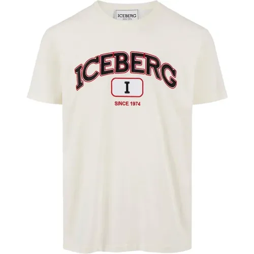 T-Shirts , Herren, Größe: XL - Iceberg - Modalova