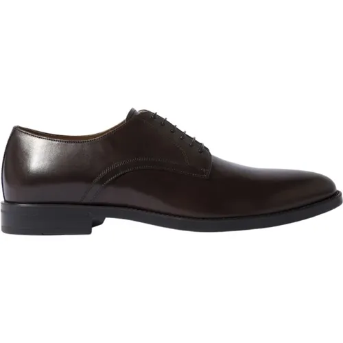 Emilio Moro Derby Schuhe , Herren, Größe: 40 1/2 EU - Scarosso - Modalova
