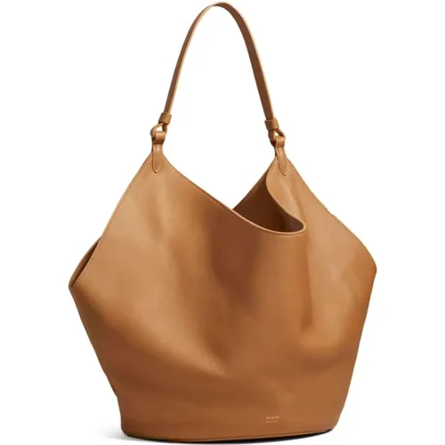 Calfskin Slouch Bag , female, Sizes: ONE SIZE - Khaite - Modalova