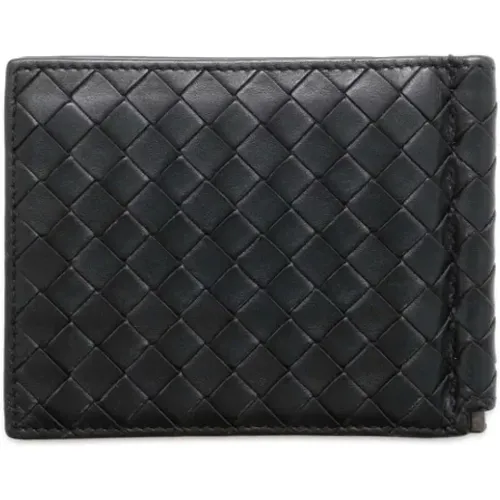 Pre-owned Leather wallets , male, Sizes: ONE SIZE - Bottega Veneta Vintage - Modalova