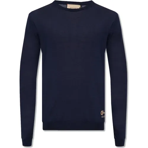 Wool Sweater Aw23 , male, Sizes: M - Gucci - Modalova