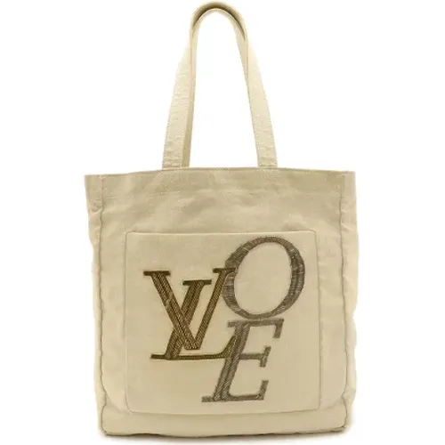 Pre-owned Canvas louis-vuitton-bags , female, Sizes: ONE SIZE - Louis Vuitton Vintage - Modalova