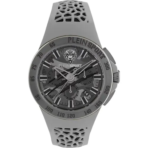 Thunderstorm Chrono Watch , male, Sizes: ONE SIZE - Plein Sport - Modalova