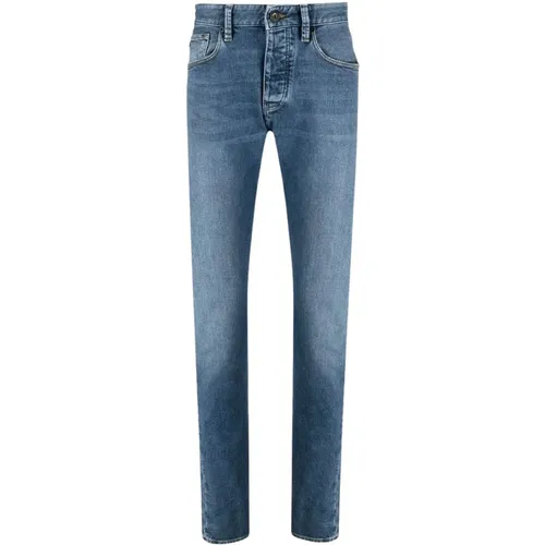 J75 Jeans - Denim , Herren, Größe: W36 L32 - Emporio Armani - Modalova