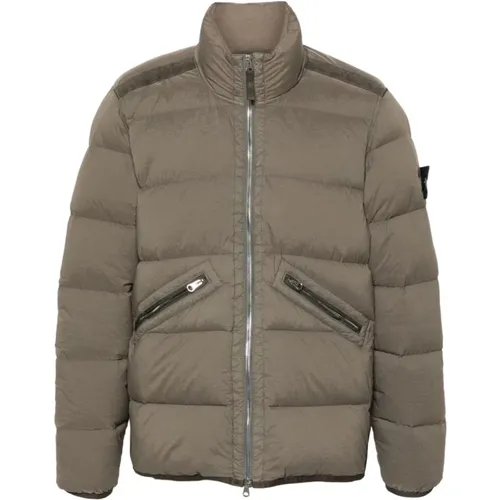 Padded Duck Down Coat , male, Sizes: L, S, M - Stone Island - Modalova