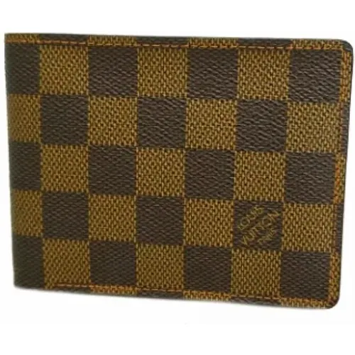 Pre-owned Canvas wallets , male, Sizes: ONE SIZE - Louis Vuitton Vintage - Modalova