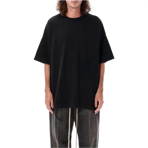 Schwarzes Oversized T-Shirt Klassischer Rundhalsausschnitt - Fear Of God - Modalova