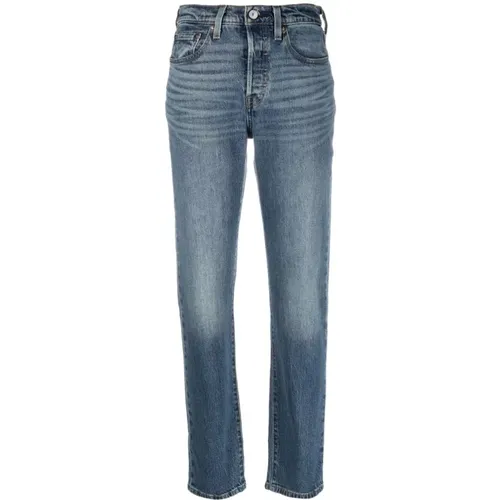 Levi's, Original Cropped Jeans , Damen, Größe: W24 L28 - Levis - Modalova