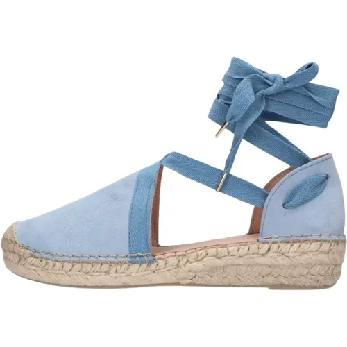 Blaue Wildleder Espadrilles Romi Luz - Fred de la Bretoniere - Modalova