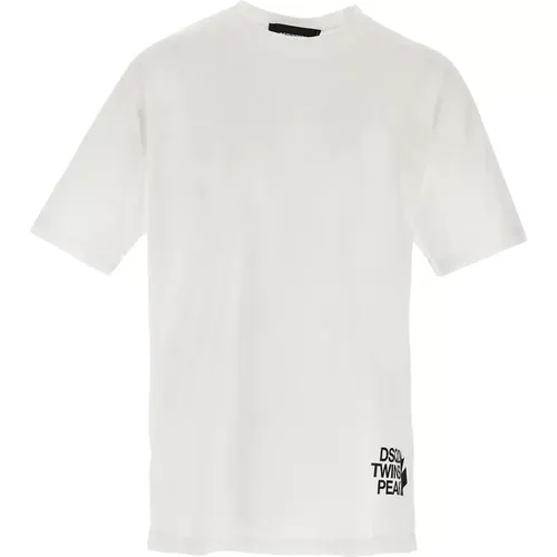 Stylish T-Shirts , male, Sizes: XL, L - Dsquared2 - Modalova