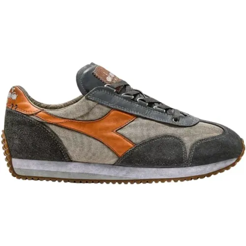 Dirty Stone Wash Sneakers , Herren, Größe: 42 1/2 EU - Diadora - Modalova