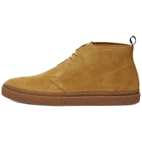 Hawley Suede Desert Boots , male, Sizes: 6 UK, 7 UK, 10 UK - Fred Perry - Modalova