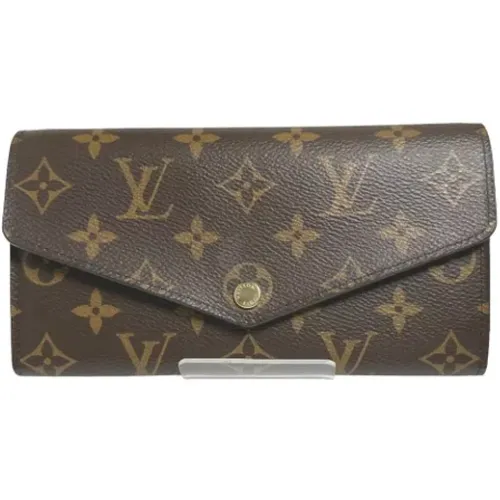 Pre-owned Canvas wallets , female, Sizes: ONE SIZE - Louis Vuitton Vintage - Modalova