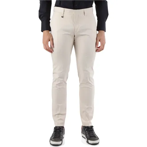 Slim Fit Cotton and Modal Pants , male, Sizes: M, S, L, 2XL - Antony Morato - Modalova