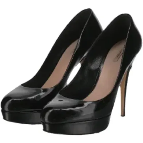 Pre-owned Fabric heels , female, Sizes: 7 UK - Miu Miu Pre-owned - Modalova