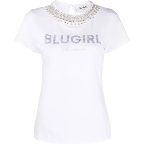 T-Shirt , female, Sizes: S - Blugirl - Modalova