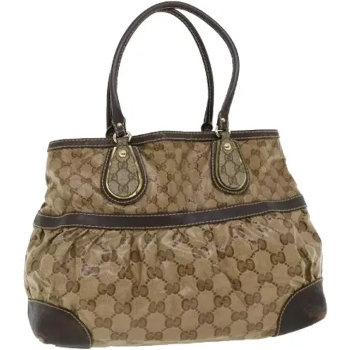 Pre-owned Canvas gucci-bags , female, Sizes: ONE SIZE - Gucci Vintage - Modalova