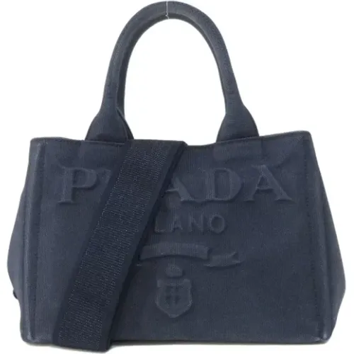 Pre-owned Canvas prada-bags , female, Sizes: ONE SIZE - Prada Vintage - Modalova