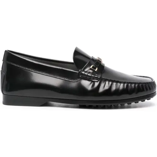 Leather Square Toe Flats , male, Sizes: 9 UK, 8 UK, 9 1/3 UK, 6 UK, 10 UK, 8 1/2 UK, 7 1/2 UK, 5 UK, 7 UK - TOD'S - Modalova