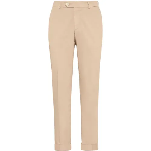 Italienischer Schnitt Baumwoll-Gabardine Hose - BRUNELLO CUCINELLI - Modalova