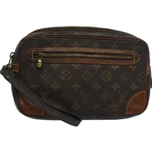 Pre-owned Leder Handtaschen , Damen, Größe: ONE Size - Louis Vuitton Vintage - Modalova