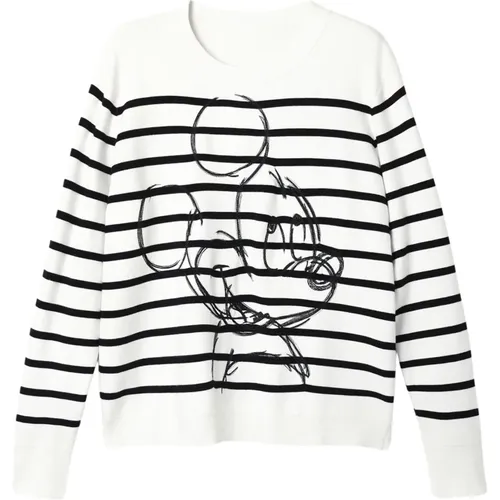 My Mickey Women's Sweater , female, Sizes: S, L, M - Desigual - Modalova