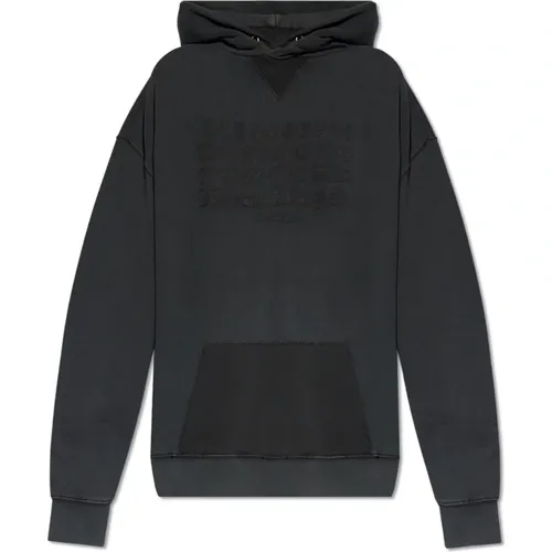 Kapuzenpullover mit Logo , Herren, Größe: XS - Maison Margiela - Modalova