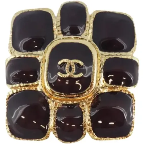 Pre-owned Metal brooches , female, Sizes: ONE SIZE - Chanel Vintage - Modalova