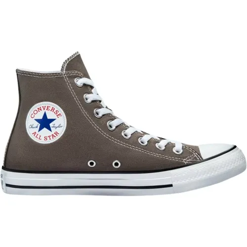 Graue Casual High-Top Damensneakers , Damen, Größe: 36 1/2 EU - Converse - Modalova