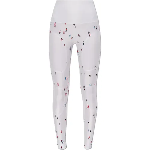 Bedruckte Leggings , Damen, Größe: M - Perfect Moment - Modalova