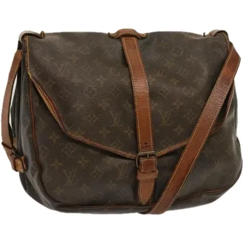 Pre-owned Canvas schultertasche , Damen, Größe: ONE Size - Louis Vuitton Vintage - Modalova