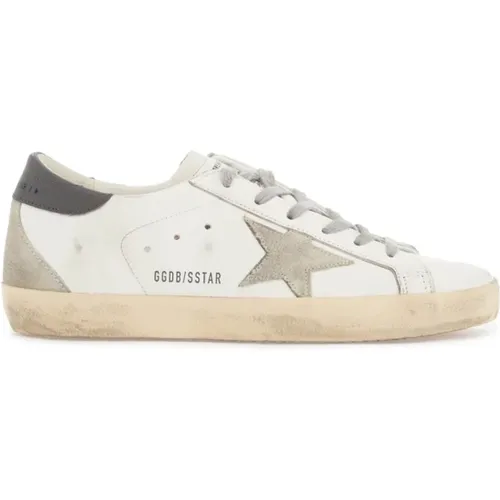 Super-Star Leder Sneakers , Damen, Größe: 40 EU - Golden Goose - Modalova