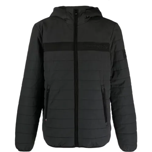 Gmd padded hooded jacket , male, Sizes: 3XL, M, 2XL, L, XL, S - Tommy Hilfiger - Modalova